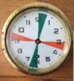 Radio Clock with sectors